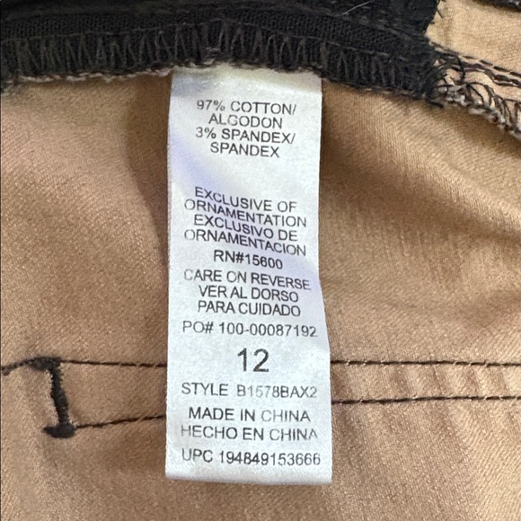 Democracy Absolution Patterned Pants Size 12 - Picture 10 of 15